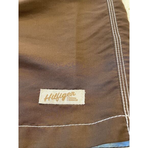 Tommy Hilfiger Original Swim Wear Brown Board Shorts Men’s XXL - Picture 8 of 11